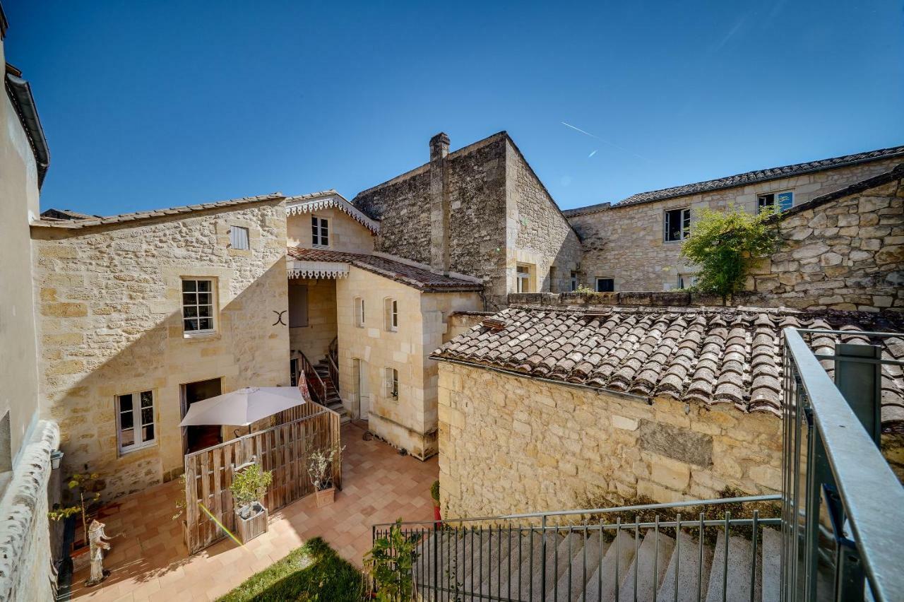Appartement Logis Loiseau avec terrasse à Saint-Émilion Extérieur photo